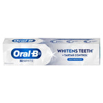 Oral B 3D White Advanced Whitening Toothpaste Strengthens Enamel 190G