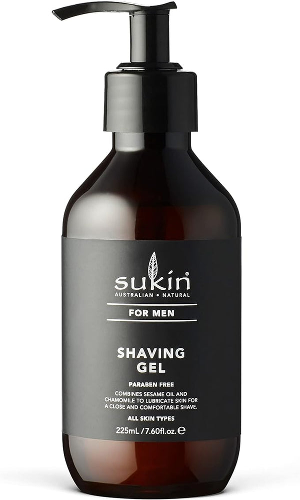 Sukin Men Shaving Gel 225 ml