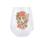 Splosh Talulah Lady Stemless Wine Glass