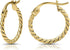 Hoops And Loops 925 Sterling Silver Round Hoop Earrings for Women 20MM