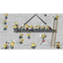 RoomMates Minions at Work Spray and Stick Removable Wall Mural 10.5 x 6 Ft
