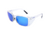 Trio Polarised Blue Lens Safety Glasses