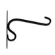 Takasho Blacksmith Square Wall Bracket Black 250mm