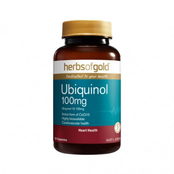 Herbs Of Gold Ubiquinol 100MG Capsule 30