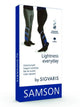 Sigvaris Samson 140 Denier Calf Support Stockings Black Size 1