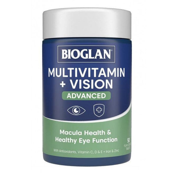 Bioglan Multivitamin + Vision Advanced 50 Tablets