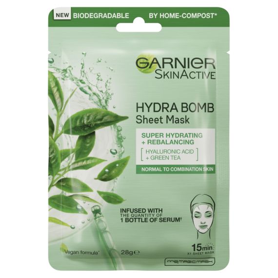 Garnier Skin Active Hydra Bomb Tissue Face Mask Green Tea