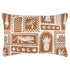 Escape to Paradise Cushion Cover With Piping NaXos Rust 35CM X 50CM