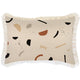 Escape to Paradise Cushion Cover Coastal Fringe Elements 35CM X 50CM