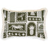 Escape to Paradise Cushion Cover Coastal Fringe Naxos Eucalyptus 35CM X 50CM