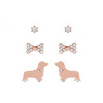 Studex Sensation Kids Dog Set Rose GP 7062