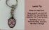 Lucky Pig Keyring Charm for Keys and Bags 25G