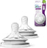 Avent Teat Natural 1M+ Slow Flow 2Pk