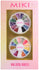Miki Nail Art Decal Wheel with Assorted Designs