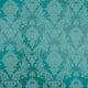 Tempaper Teal Damsel Removable Peel and Stick Damask Wallpaper 20.5 in X 16.5