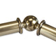 Rod Desyne 13 16 Inch Moyat Bay Window Curtain Rod 20 36 Inch 38 72 Inch Antique Brass