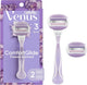Gillette Venus ComfortGlide Freesia Womens Razor with 2 Blade Refills