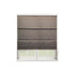 Chicology Roman Shades for Windows Ridgewood Dark Elm Privacy and Light Filtering 29 In W x 72 In H