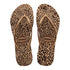 Havaianas  Flip Flops Slim Animal Print in Sand Gold 35/36