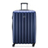Delsey Paris Helium Aero Hardside Expandable Spinner Luggage Blue Cobalt Checked Medium