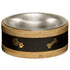 Loving Pets Wooden Ring Dog Bowl with Stainless Steel Insert 450ML