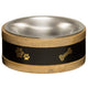 Loving Pets Wooden Ring Dog Bowl with Stainless Steel Insert 450ML