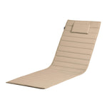Classic Accessories Storigami Water Resistant Chaise Lounge Cushion in Antique Beige