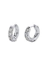 Zafino Sadie Hoop Silver Earrings