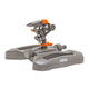 Neta Plastic Impulse Sprinkler On Base With Adjustable Arc Spray