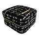 Escape to Paradise Small Tweed Jewellery Box Black