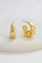 Zafino Harper Hoop Gold Earrings 15MM