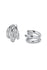 Zafino Indie Hoop Silver Earrings