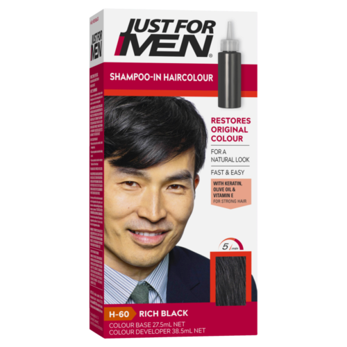 Just For Men Shampoo-In Hair Colour Medium Dark Brown