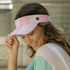 Sundaise Hallie Cloth Visor Pink
