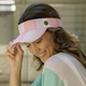 Sundaise Hallie Cloth Visor Pink
