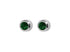 Studex System 75 Bezel Emerald Stud S/S/S 3MM