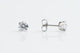 Adnohr Sys75 Surgical Stainless Steel Cubic Zirconia Stud Earring 6mm