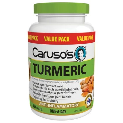 Caruso's Turmeric 150 Tablets