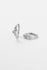 Zafino Amy Huggie Earrings Silver