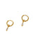 Zafino Bridie Gold Huggie Earrings