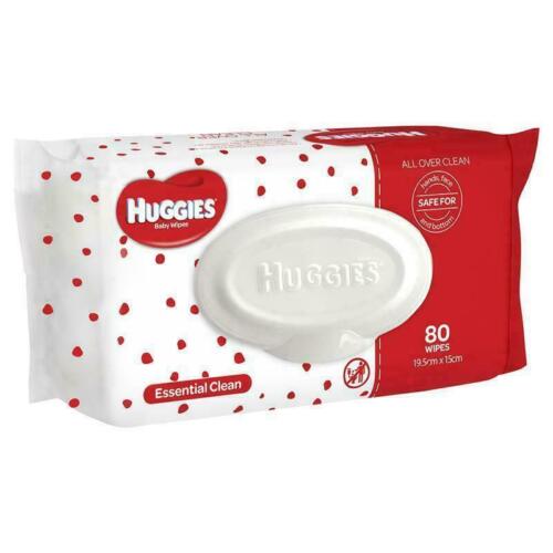 Huggies Essentials Wipes 80