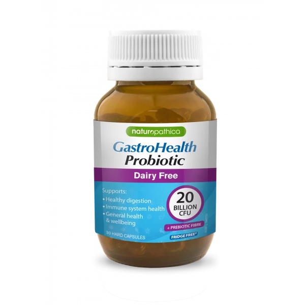 Naturopathica GastroHealth Dairy Free Probiotic 30 Capsules