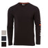 Helly Hansen Graphic Long Sleeve T Shirt Black