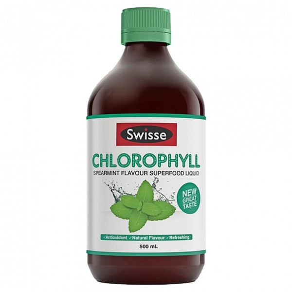 Swisse Chlorophyll Spearmint Flavour Superfood Liquid 500ml