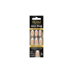 Glam By Manicare Glam Ready Pre Glued Press On Nails French Vanilla