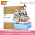 Loz 1220 Princess Castle Music Box Building Blocks Set