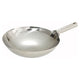 Winco Stainless Steel Welded Joint Wok 14 Inch