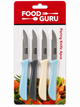 Food Guru Pairing Knife 4pce