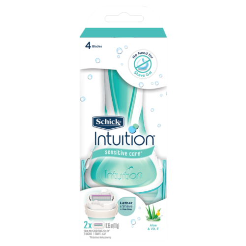 Schick Intuition Sensitive Razor + 2 Blades