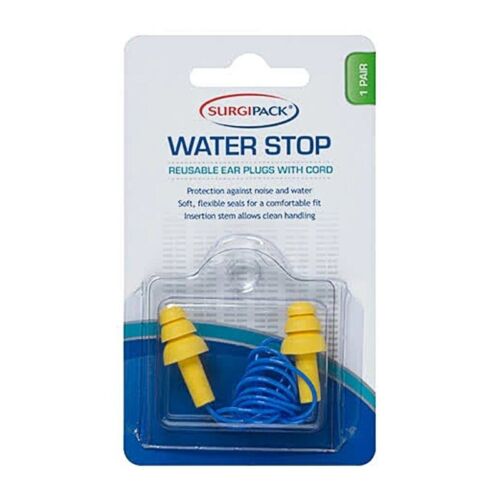 SURGI WATER STOP EAR PLUG 1PR